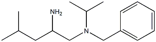 (2-amino-4-methylpentyl)(benzyl)propan-2-ylamine Structure