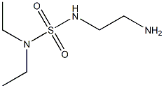 (2-aminoethyl)(diethylsulfamoyl)amine Structure