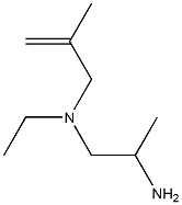 (2-aminopropyl)(ethyl)(2-methylprop-2-en-1-yl)amine Struktur