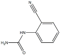 (2-cyanophenyl)urea,,结构式