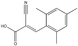 (2E)-2-cyano-3-mesitylacrylic acid|