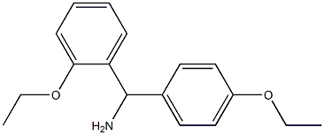 (2-ethoxyphenyl)(4-ethoxyphenyl)methanamine|