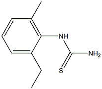 (2-ethyl-6-methylphenyl)thiourea Structure