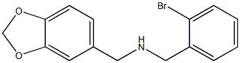 (2H-1,3-benzodioxol-5-ylmethyl)[(2-bromophenyl)methyl]amine