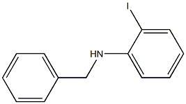 (2-iodophenyl)(phenyl)methylamine 化学構造式