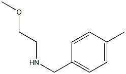 (2-methoxyethyl)[(4-methylphenyl)methyl]amine