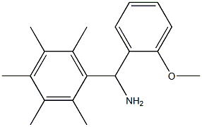  (2-methoxyphenyl)(2,3,4,5,6-pentamethylphenyl)methanamine