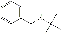 (2-methylbutan-2-yl)[1-(2-methylphenyl)ethyl]amine Structure
