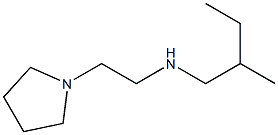 (2-methylbutyl)[2-(pyrrolidin-1-yl)ethyl]amine Structure