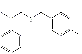 (2-phenylpropyl)[1-(2,4,5-trimethylphenyl)ethyl]amine Structure
