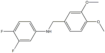  (3,4-difluorophenyl)(3,4-dimethoxyphenyl)methylamine