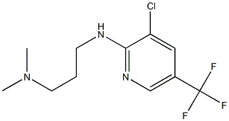  (3-{[3-chloro-5-(trifluoromethyl)pyridin-2-yl]amino}propyl)dimethylamine