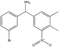 (3-bromophenyl)(3,4-dimethyl-5-nitrophenyl)methanamine