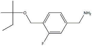  (3-fluoro-4-{[(2-methylbutan-2-yl)oxy]methyl}phenyl)methanamine