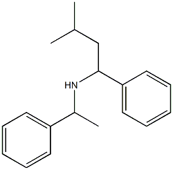 (3-methyl-1-phenylbutyl)(1-phenylethyl)amine