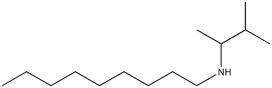 (3-methylbutan-2-yl)(nonyl)amine Struktur