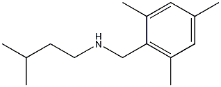 (3-methylbutyl)[(2,4,6-trimethylphenyl)methyl]amine Structure