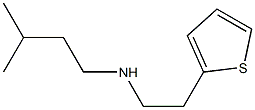 (3-methylbutyl)[2-(thiophen-2-yl)ethyl]amine Struktur