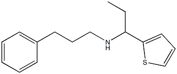 (3-phenylpropyl)[1-(thiophen-2-yl)propyl]amine Struktur
