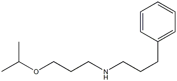 (3-phenylpropyl)[3-(propan-2-yloxy)propyl]amine 结构式