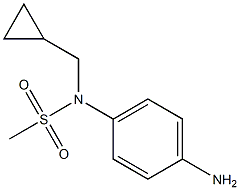  (4-aminophenyl)-N-(cyclopropylmethyl)methanesulfonamide