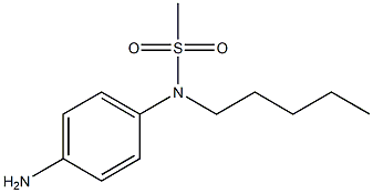 (4-aminophenyl)-N-pentylmethanesulfonamide|