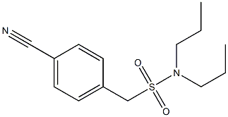 (4-cyanophenyl)-N,N-dipropylmethanesulfonamide