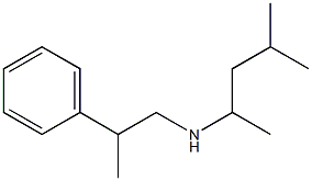 (4-methylpentan-2-yl)(2-phenylpropyl)amine