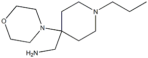 (4-morpholin-4-yl-1-propylpiperidin-4-yl)methylamine