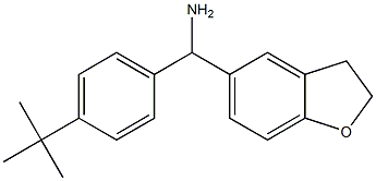 (4-tert-butylphenyl)(2,3-dihydro-1-benzofuran-5-yl)methanamine
