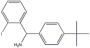 (4-tert-butylphenyl)(2-iodophenyl)methanamine Struktur