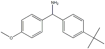 (4-tert-butylphenyl)(4-methoxyphenyl)methanamine|