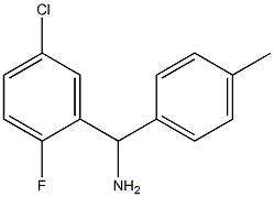  (5-chloro-2-fluorophenyl)(4-methylphenyl)methanamine