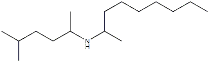 (5-methylhexan-2-yl)(nonan-2-yl)amine 结构式