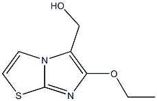 (6-ethoxyimidazo[2,1-b][1,3]thiazol-5-yl)methanol Struktur