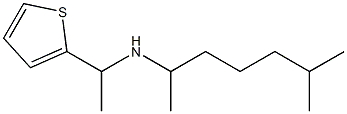 (6-methylheptan-2-yl)[1-(thiophen-2-yl)ethyl]amine Structure
