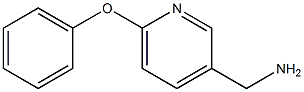 (6-phenoxypyridin-3-yl)methylamine 化学構造式