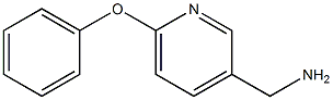 (6-phenoxypyridin-3-yl)methylamine Structure