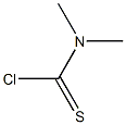(chloromethanethioyl)dimethylamine,,结构式