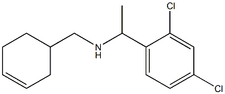 (cyclohex-3-en-1-ylmethyl)[1-(2,4-dichlorophenyl)ethyl]amine,,结构式