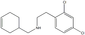 (cyclohex-3-en-1-ylmethyl)[2-(2,4-dichlorophenyl)ethyl]amine,,结构式