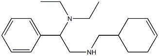 (cyclohex-3-en-1-ylmethyl)[2-(diethylamino)-2-phenylethyl]amine