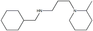 (cyclohexylmethyl)[3-(2-methylpiperidin-1-yl)propyl]amine,,结构式