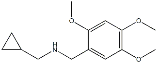 (cyclopropylmethyl)[(2,4,5-trimethoxyphenyl)methyl]amine Struktur