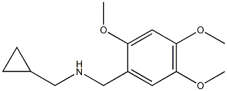 (cyclopropylmethyl)[(2,4,5-trimethoxyphenyl)methyl]amine Structure