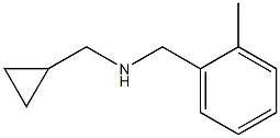 (cyclopropylmethyl)[(2-methylphenyl)methyl]amine