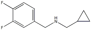 (cyclopropylmethyl)[(3,4-difluorophenyl)methyl]amine,,结构式