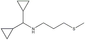  (dicyclopropylmethyl)[3-(methylsulfanyl)propyl]amine