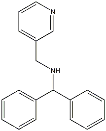 (diphenylmethyl)(pyridin-3-ylmethyl)amine