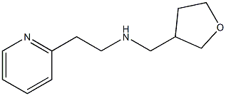 (oxolan-3-ylmethyl)[2-(pyridin-2-yl)ethyl]amine Structure